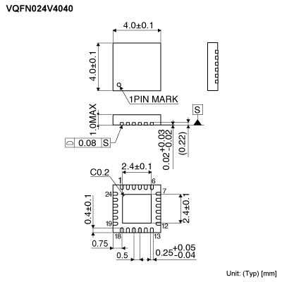 BD65496MUV - Data Sheet, Product Detail | ROHM.com
